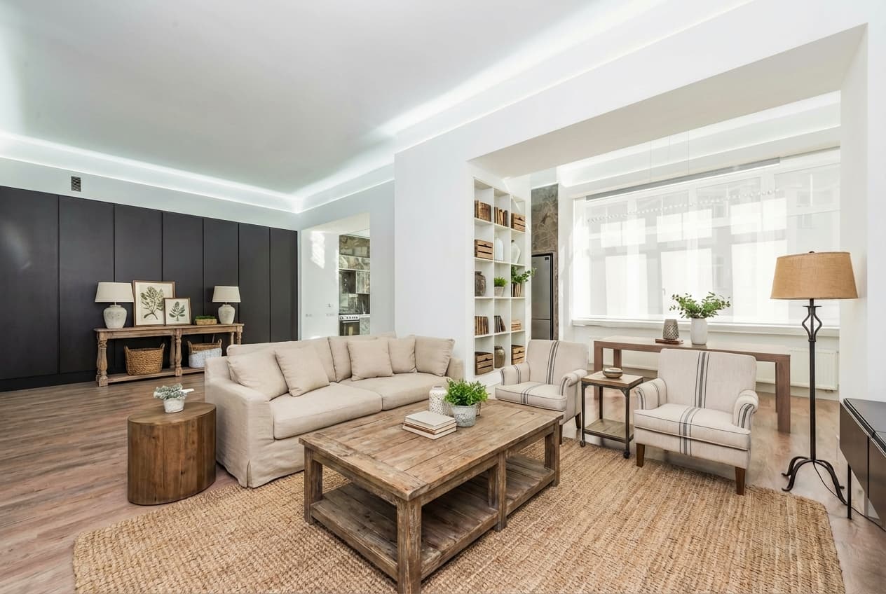 Style selection interface with multiple design options