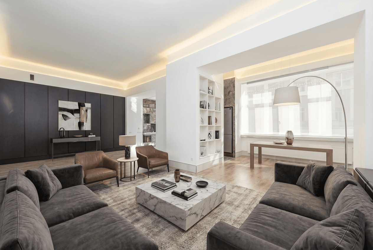 Generated staged room result ready for download