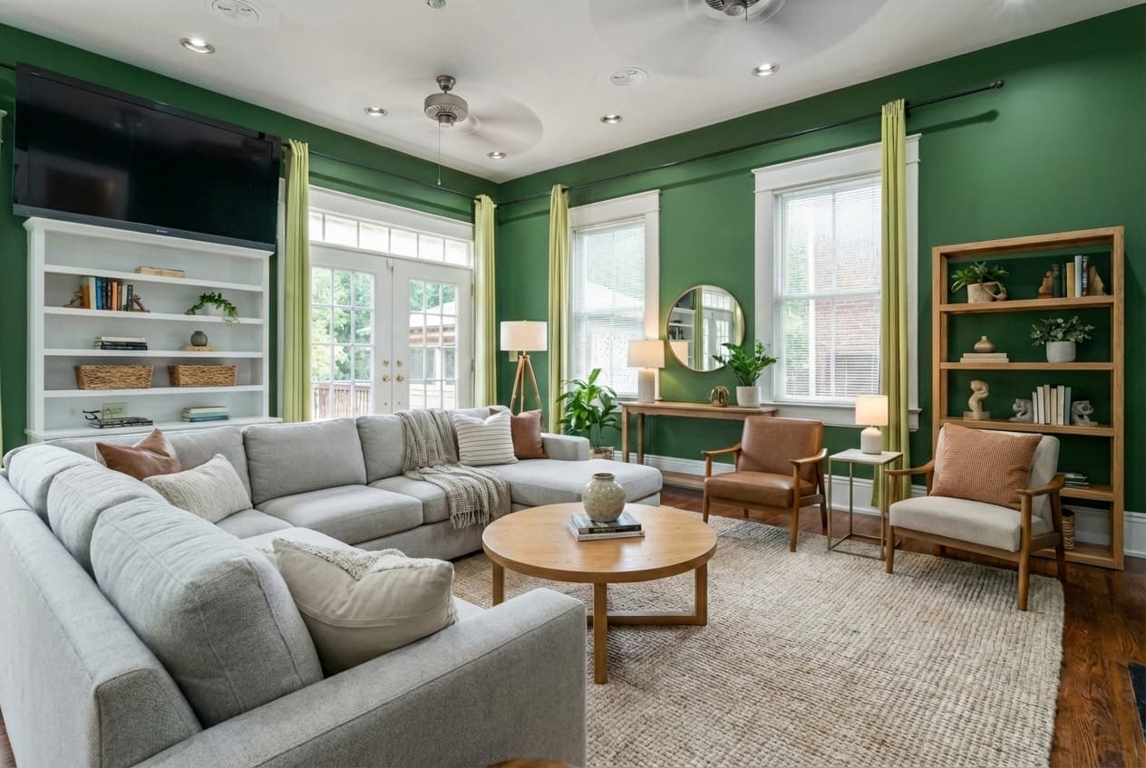 Scandinavian Style after staging